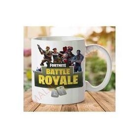 Art Hediye 1-1002 Fortnite Yeni Tasarım İki Tarafı Baskılı Kupa Bardak