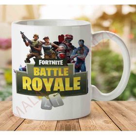 Art Hediye 1-1002 Fortnite Yeni Tasarım İki Tarafı Baskılı Kupa Bardak