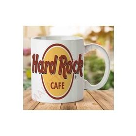 Art Hediye 1-1023 Hard Rock Cafe İki Tarafı Baskılı Kupa Bardak