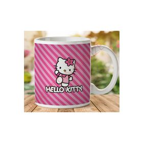 Art Hediye 1-1056 Hello Kitty İki Tarafı Baskılı Kupa Bardak