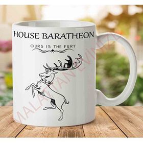 Art Hediye 1-1065 House Baratheon İki Tarafı Baskılı Kupa Bardak