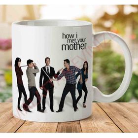 Art Hediye 1-1066 HOW I MET YOUR İki Tarafı Baskılı Kupa Bardak
