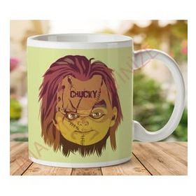Art Hediye 1-110 CHUCKY FİLM İki Tarafı Baskılı Kupa Bardak