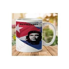 Art Hediye 1-1101 Küba Che Guevara İki Tarafı Baskılı Kupa Bardak