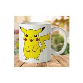 Art Hediye 1-1161 Pikachu Büyük Görsel İki Tarafı Baskılı Kupa Bardak