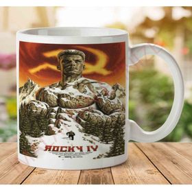 Art Hediye 1-1195 Rocky 4 İki Tarafı Baskılı Kupa Bardak