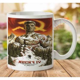 Art Hediye 1-1195 Rocky 4 İki Tarafı Baskılı Kupa Bardak