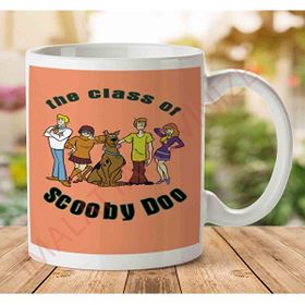 Art Hediye 1-1205 Scooby Doo Takımı İki Tarafı Baskılı Kupa Bardak
