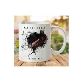 Art Hediye 1-1227 Star Wars - May The Force Be With You İki Tarafı Baskılı Kupa Bardak