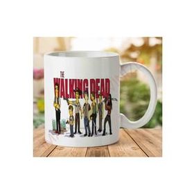 Art Hediye 1-1251 The Walking Dead Simpsons 1 İki Tarafı Baskılı Kupa Bardak