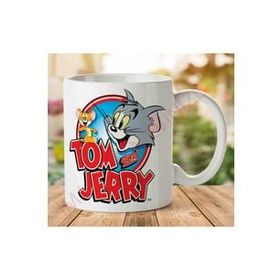 Art Hediye 1-1254 TOM VE JERRY İki Tarafı Baskılı Kupa Bardak
