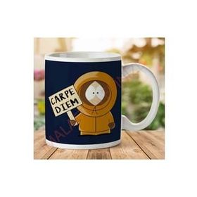 Art Hediye 1-1284 Carpe Diem Kenny South Park İki Tarafı Baskılı Kupa Bardak