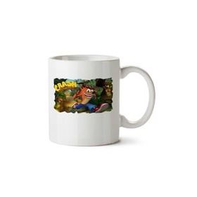 Art Hediye 1-1298 Crash Bandicoot Protector Of The Island İki Tarafı Baskılı Kupa Bardak