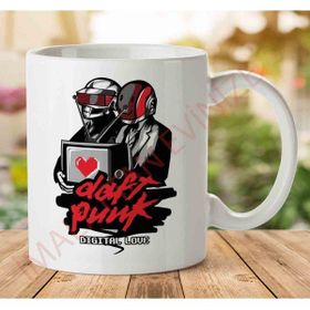 Art Hediye 1-1300 Daft Punk Digital Lovejpeg İki Tarafı Baskılı Kupa Bardak