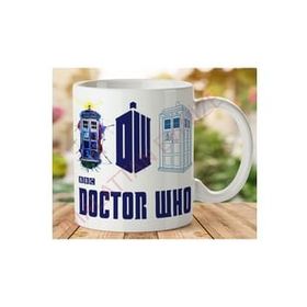 Art Hediye 1-134 DOCTOR WHO BBC İki Tarafı Baskılı Kupa Bardak