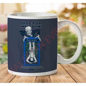 Art Hediye 1-1350 Doctor Whodini Houdini Dr Whojpeg İki Tarafı Baskılı Kupa Bardak