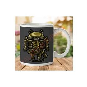 Art Hediye 1-1369 Droilien Alien Androidjpeg İki Tarafı Baskılı Kupa Bardak