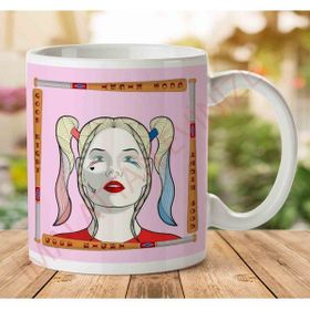 Art Hediye 1-1440 Harley Quinn Good Night Suicide Squad İki Tarafı Baskılı Kupa Bardak