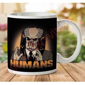 Art Hediye 1-1458 Humans İki Tarafı Baskılı Kupa Bardak