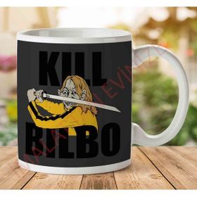 Art Hediye 1-1487 Kill Bill Bilbo İki Tarafı Baskılı Kupa Bardak