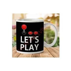 Art Hediye 1-1515 Let's Play İki Tarafı Baskılı Kupa Bardak
