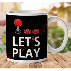 Art Hediye 1-1515 Let's Play İki Tarafı Baskılı Kupa Bardak