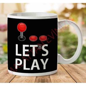 Art Hediye 1-1515 Let's Play İki Tarafı Baskılı Kupa Bardak