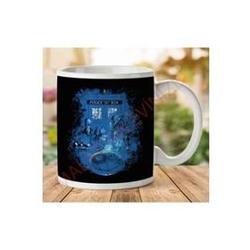 Art Hediye 1-1517 Life of the Doctor Who İki Tarafı Baskılı Kupa Bardak