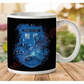 Art Hediye 1-1517 Life of the Doctor Who İki Tarafı Baskılı Kupa Bardak
