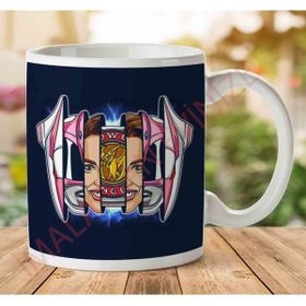 Art Hediye 1-1660 Pink Ranger Power Rangers İki Tarafı Baskılı Kupa Bardak