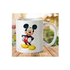 Art Hediye 1-1674 Mickey Mouse İki Tarafı Baskılı Kupa Bardak
