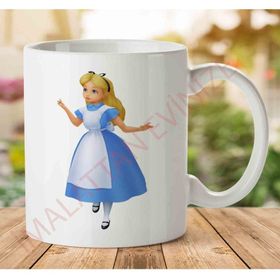 Art Hediye 1-1676 Alice 1 İki Tarafı Baskılı Kupa Bardak