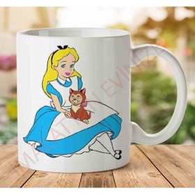 Art Hediye 1-1677 Alice 2 İki Tarafı Baskılı Kupa Bardak