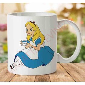 Art Hediye 1-1678 Alice 3 İki Tarafı Baskılı Kupa Bardak