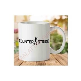Art Hediye 1-1702 Counter Strike İki Tarafı Baskılı Kupa Bardak