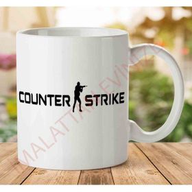 Art Hediye 1-1702 Counter Strike İki Tarafı Baskılı Kupa Bardak