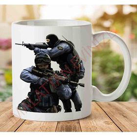 Art Hediye 1-1703 Counter Strike İki Tarafı Baskılı Kupa Bardak