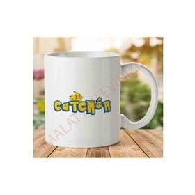 Art Hediye 1-1716 Pokemon Catcher İki Tarafı Baskılı Kupa Bardak
