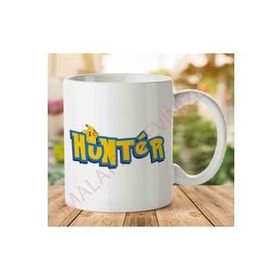 Art Hediye 1-1738 Pokemon Hunter İki Tarafı Baskılı Kupa Bardak