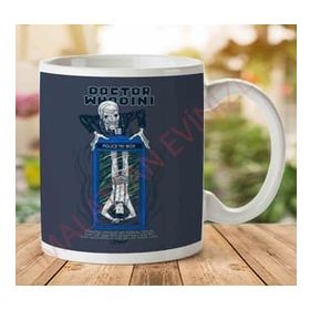 Art Hediye 1-1775 Doctor Whodini Houdini Dr Whojpeg İki Tarafı Baskılı Kupa Bardak