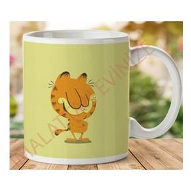 Art Hediye 1-179 GARFIELD 2 İki Tarafı Baskılı Kupa Bardak