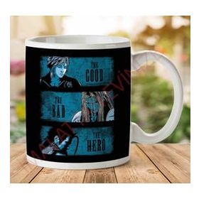 Art Hediye 1-1813 Final Fantasy the Good the Bad and the Hero İki Tarafı Baskılı Kupa Bardak