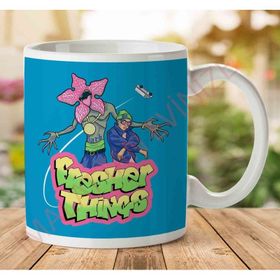 Art Hediye 1-1827 Fresher Things Fresh Prince Stranger İki Tarafı Baskılı Kupa Bardak