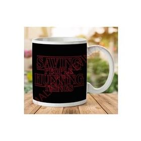 Art Hediye 1-1922 Saving Peoples Stranger Things Supernatural İki Tarafı Baskılı Kupa Bardak