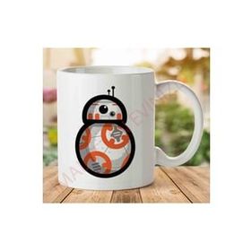 Art Hediye 1-1936 Simpler Bb8 Astromech Droid Star Wars İki Tarafı Baskılı Kupa Bardak