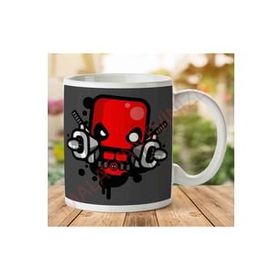 Art Hediye 1-1944 Simpler Deadpool Wade Wilson Shootingjpeg İki Tarafı Baskılı Kupa Bardak