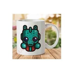 Art Hediye 1-1959 Simpler Greedo Star Wars İki Tarafı Baskılı Kupa Bardak