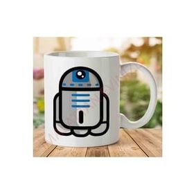 Art Hediye 1-1975 Simpler R2D2 Astromech Droid Star Wars İki Tarafı Baskılı Kupa Bardak