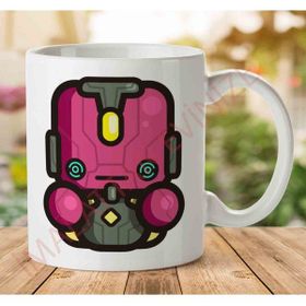Art Hediye 1-1987 Simpler Vision Jarvis Avengersjpeg İki Tarafı Baskılı Kupa Bardak