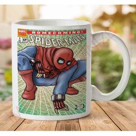 Art Hediye 1-2006 Spider Man Homecoming Comic Cover İki Tarafı Baskılı Kupa Bardak